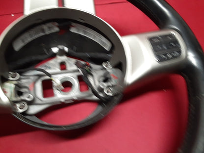 2011 - 2013 Jeep Grand Cherokee Black Leather Steering Wheel w/ Cruise
