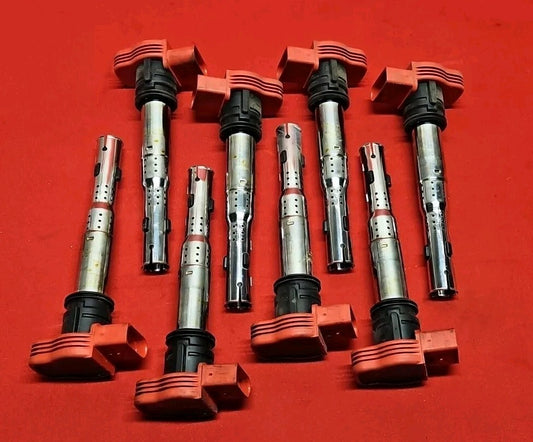 2007 - 2015 Audi / Volkswagen - Ignition Coil Pack - SET OF 8 - 06E905115C - OEM