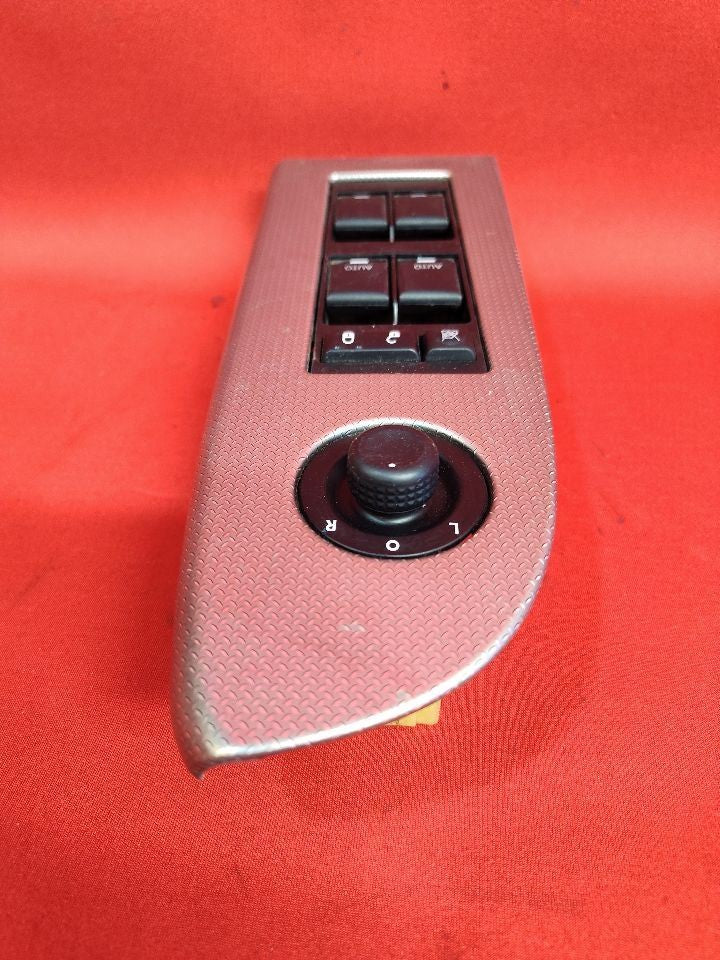 2008-2010 Jeep Grand Cherokee LEFT DRIVER Master Window Switch w/ Bezel Silver