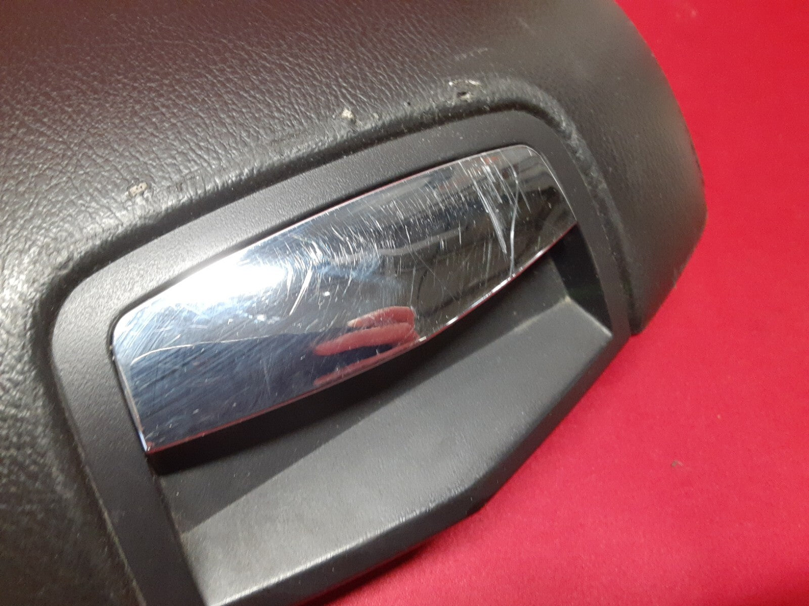 2010 - 2019 Lincoln MKT REAR Console Armrest Leather Charcoal AE9Z-7406024-BA