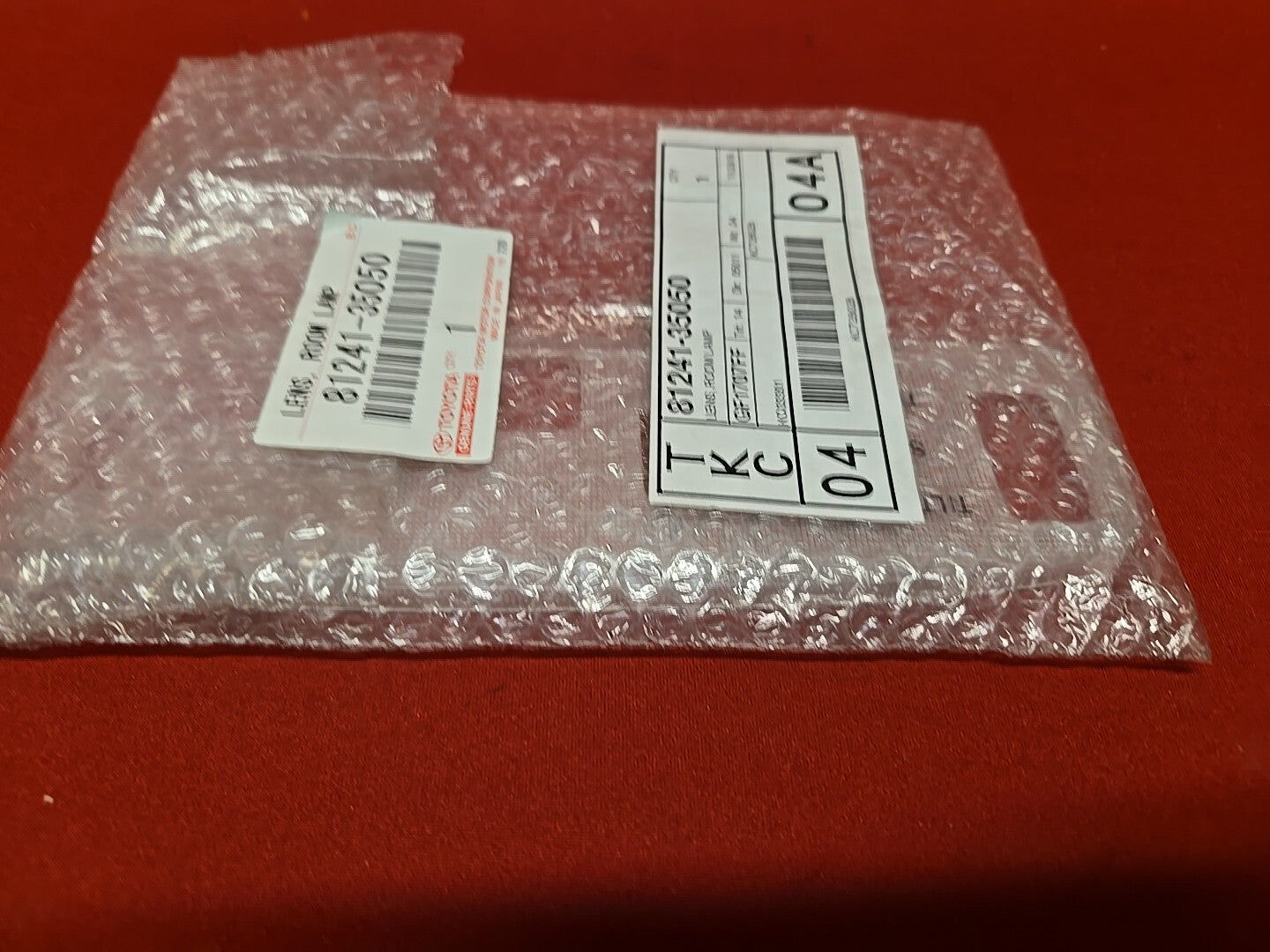 Genuine OEM 1999 - 2002 Toyota 4Runner Front SUNROOF STYLE Map Dome Light Lens