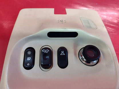 1999-2005 Saab 9-5 Upper Roof Map Dome Light Console w/ SUNROOF Switch