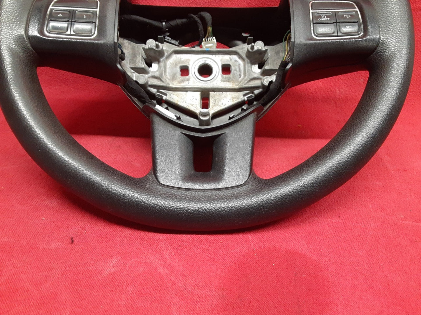 2013 2014 2015 Dodge Journey Steering Wheel Black w/ Cruise Control