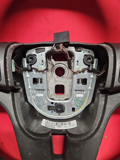 2011 - 2016 Chevy Chevrolet Cruze Steering Wheel Black w/ Cruise 95227512