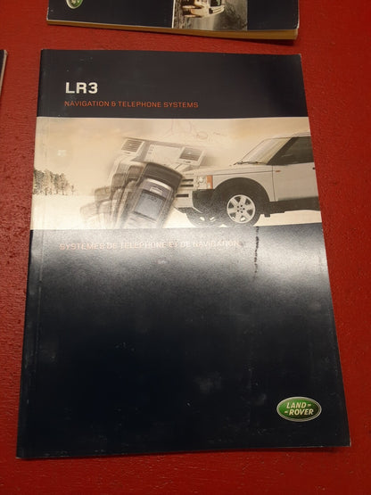 2006 Land Rover LR3 8 Piece Owner's Operator Manual OEM Set W/ Case