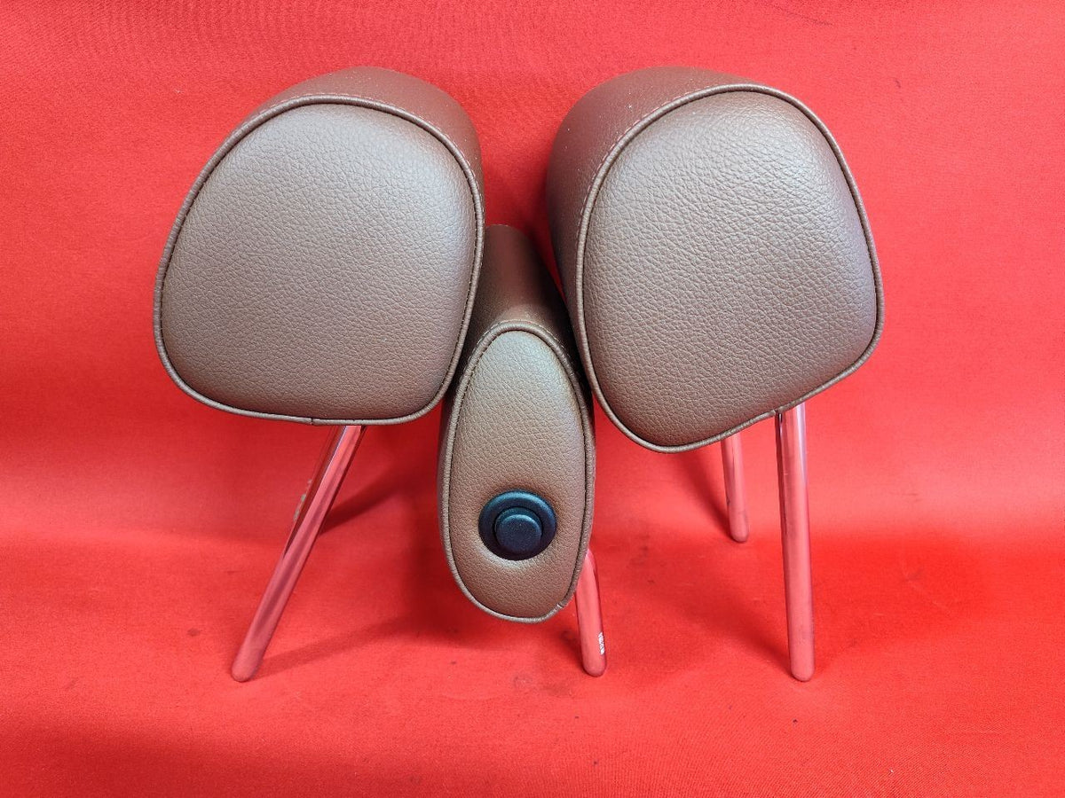 2010-2016 BMW 528i 535d/i 550i REAR Headrest Set Dakota Leather Zimtbraun Brown