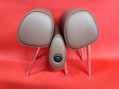 2010-2016 BMW 528i 535d/i 550i REAR Headrest Set Dakota Leather Zimtbraun Brown