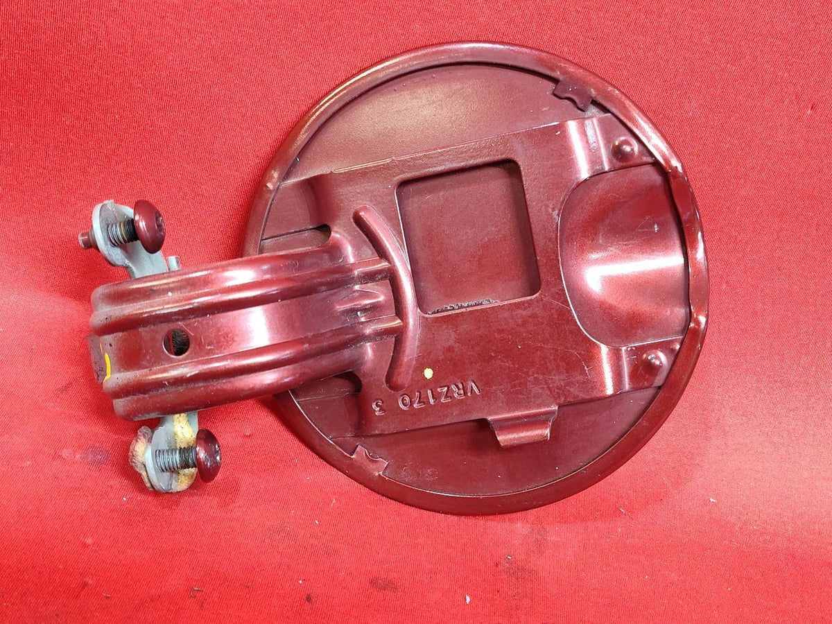 2005-2010 Jeep Grand Cherokee 07-11 Dodge Nitro Fuel Filler Door Lid PEM Red
