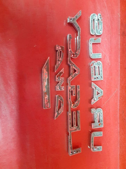 2015-2019 Subaru Legacy Sedan 2.5L H4 Symmetrical AWD Rear Emblem Badging Set