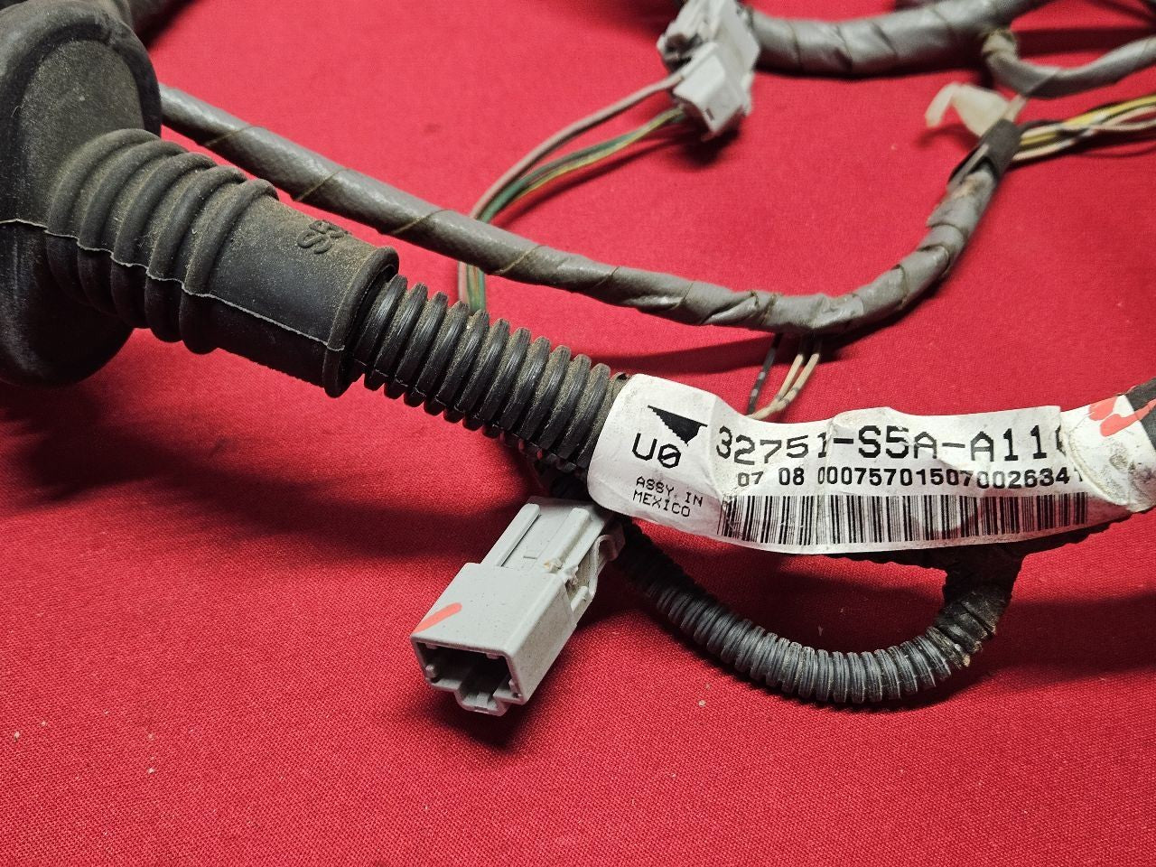 2005 Honda Civic Sedan FRONT LEFT DRIVER Door Wiring Harness Jumper Complete