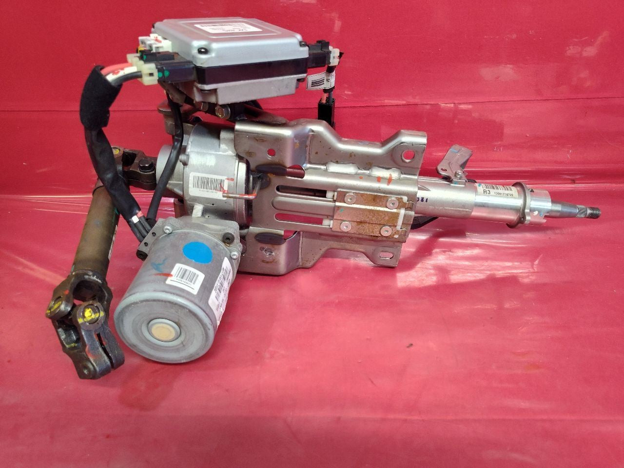 2012-2015 Hyundai Sonata HYBRID Steering Column w/ Shaft Telescopic Button Start