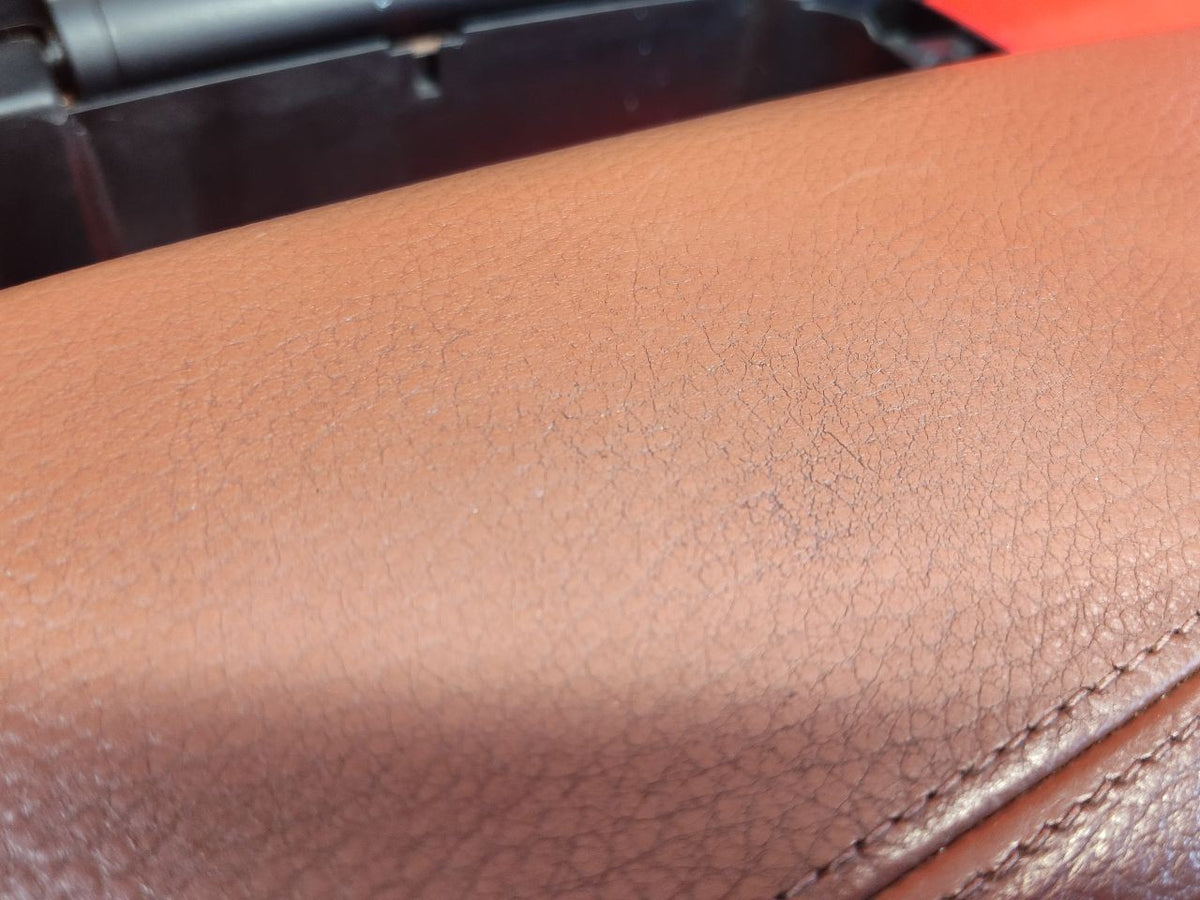 2010-2016 BMW 528i 535i 550i Auto Trans Front Console Armrest Dakota Leather