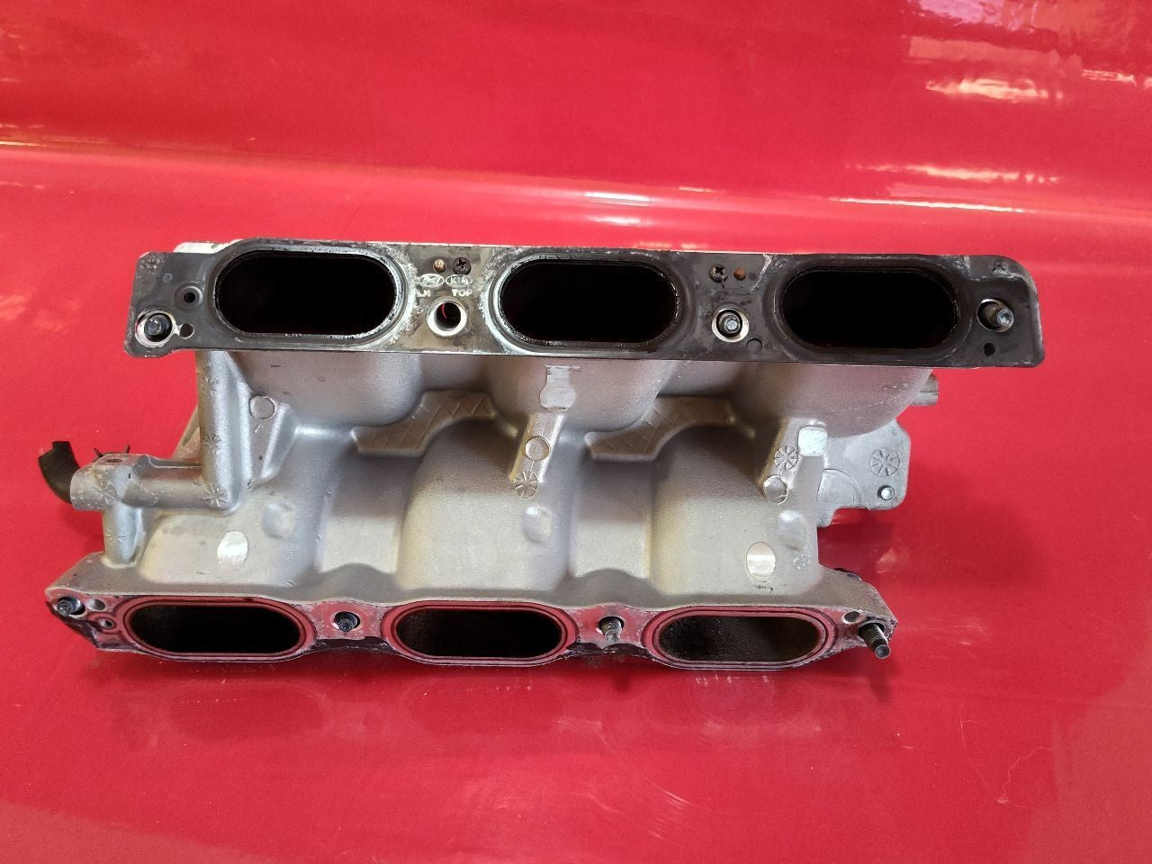 13-16 Hyundai Genesis Coupe 3.8L V6 Intake Manifold LOWER - 84k miles