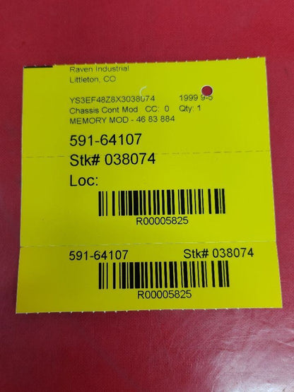 1999-2009 Saab 9-5 Wing Door Side Mirror Memory Control Module 4683884