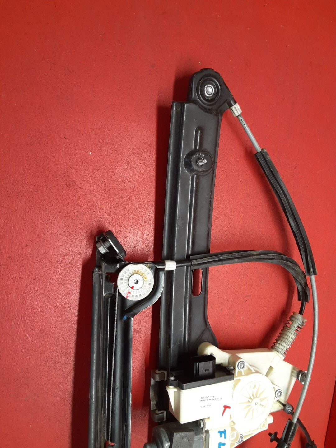 2010-2017 BMW 535i GT Window Regulator W/ Motor Assembly Front Left 51337197919