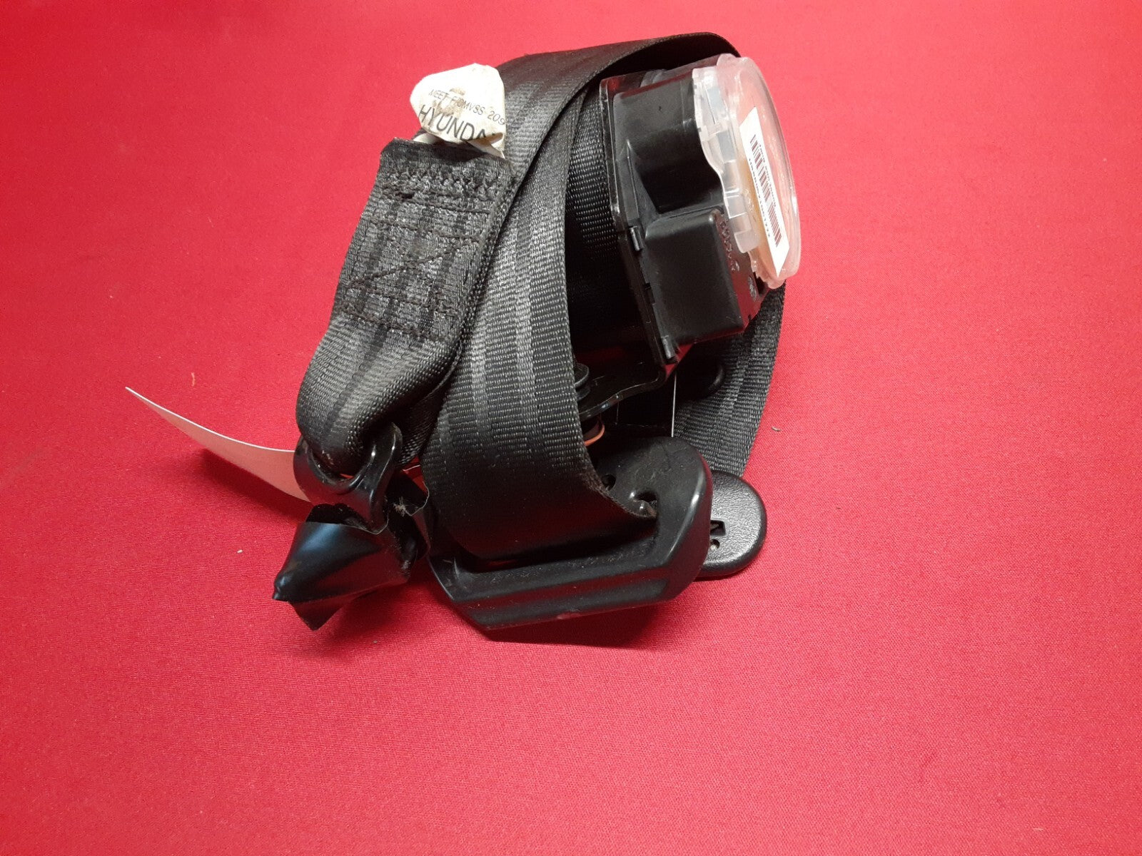 2012 - 2017 Hyundai Accent REAR RIGHT OUTER Seat Belt Retractor HATCHBACK ONLY