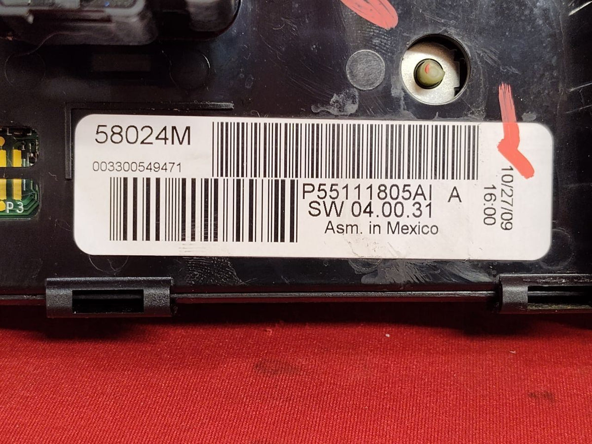 2008-2010 Chrysler Dodge Van HVAC Temp Climate Control Unit w/ 3-Zone