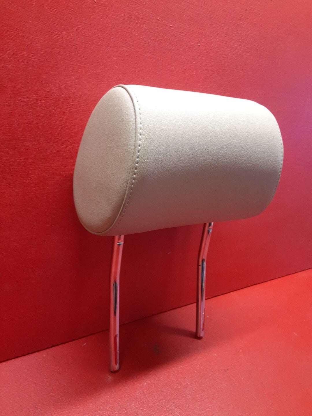 2005-2008 Audi A4 Quattro S4 RS4 Headrest Front Right Passenger Beige Leather