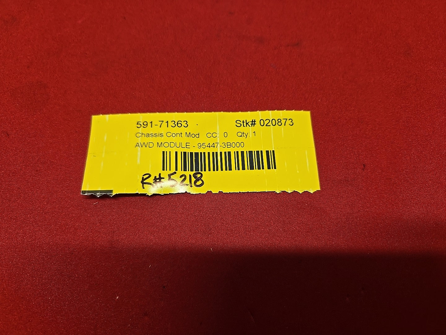 2011-2013 Kia Sorento AWD Auto Trans Transfer Case Control Module - PIGTAIL WIRE