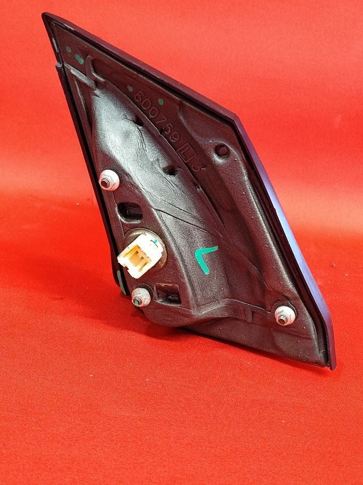 2009-2011 Honda Civic 2-Dr Coupe LEFT DRIVER Door Wing Mirror Crystal Black