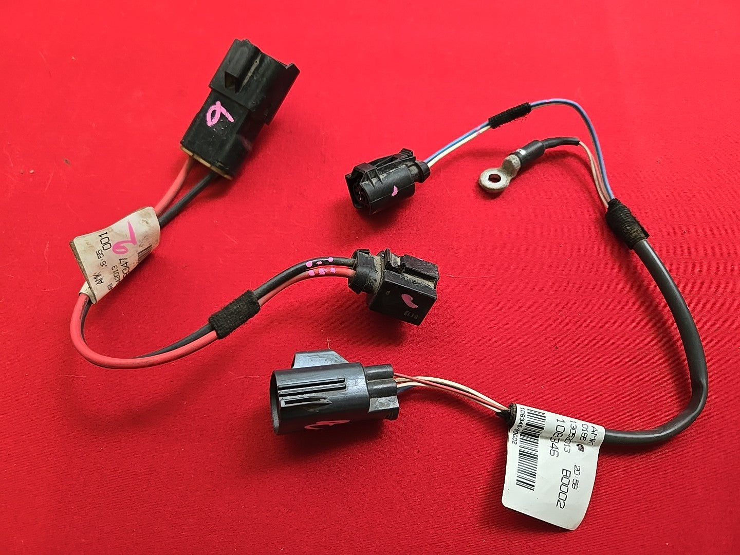 2012-2016 Land Rover LR4 Pneumatic Air Ride Suspension Compressor Pump HARNESSES