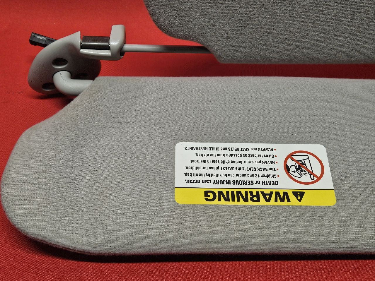 2001-2003 Ford Taurus Mercury Sable ILLUMINATED Gray Sun Visor Shade SET