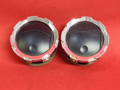 2008-2010 Ford F-250 F-350 Super Duty CENTER Dash Air Vents SET - Charcoal