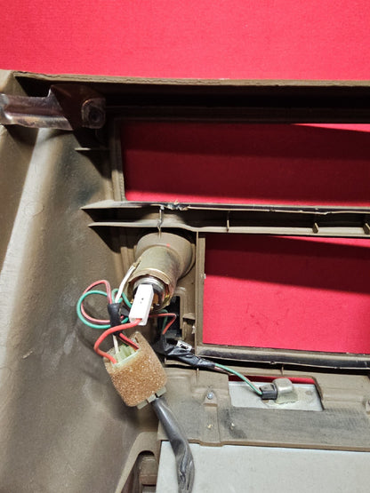 1986 1987 1988 1989 Toyota Celica Dash Radio Climate Bezel Surround Trim Brown