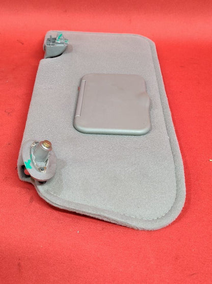 2001-2004 Mazda Tribute FRONT LEFT DRIVER Sun Visor Shade Graphite Grey Cloth