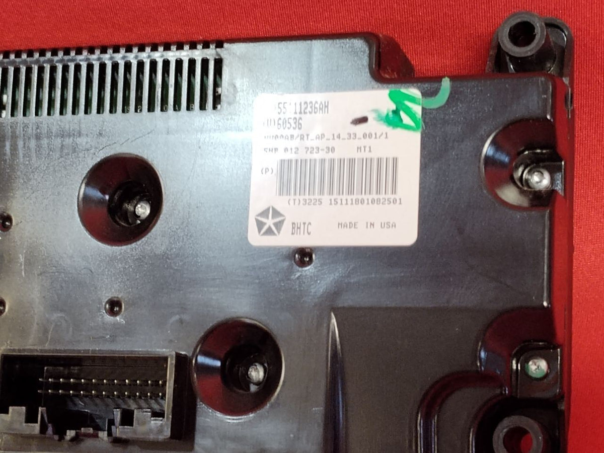 2012-2020 Chrysler Dodge Van HVAC Climate Temp Control Unit w/ 3 Zone AUTO