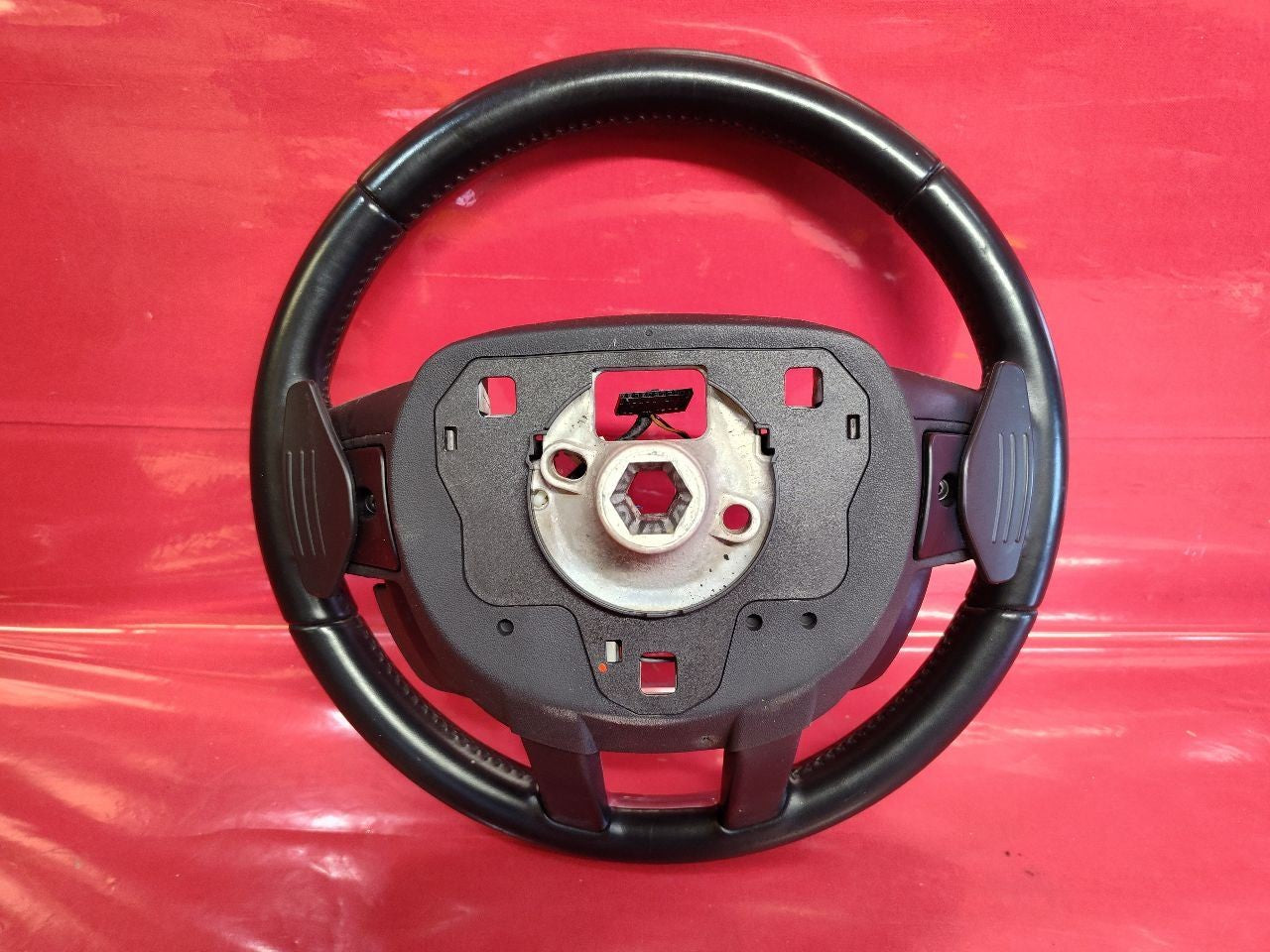 2012-2017 Range Rover Evoque Steering Wheel Black Leather w/ Cruise Control