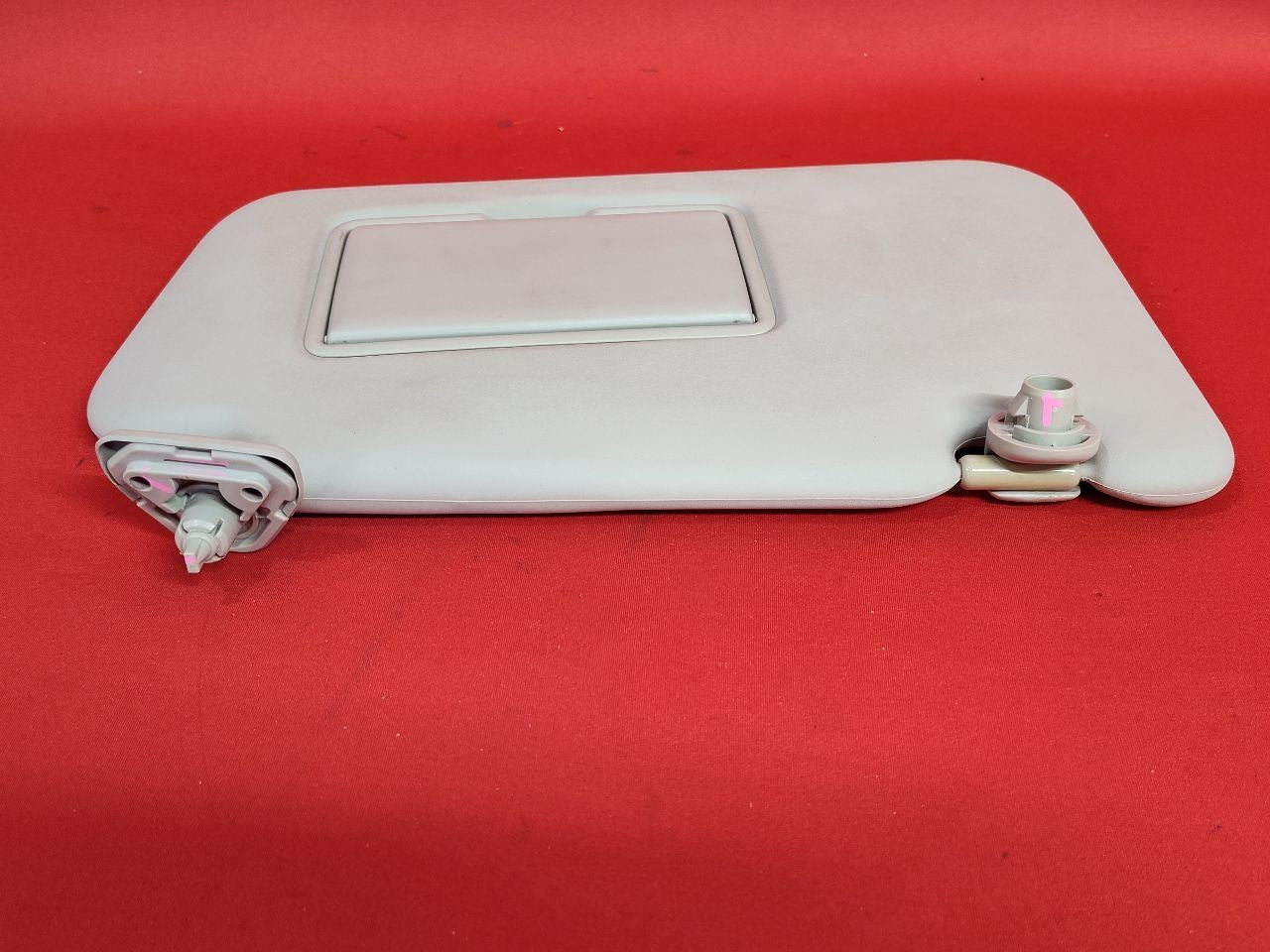 2011-2013 Nissan Juke Left Right Sun Visor Shade Set Grey Cloth WITH Sunroof