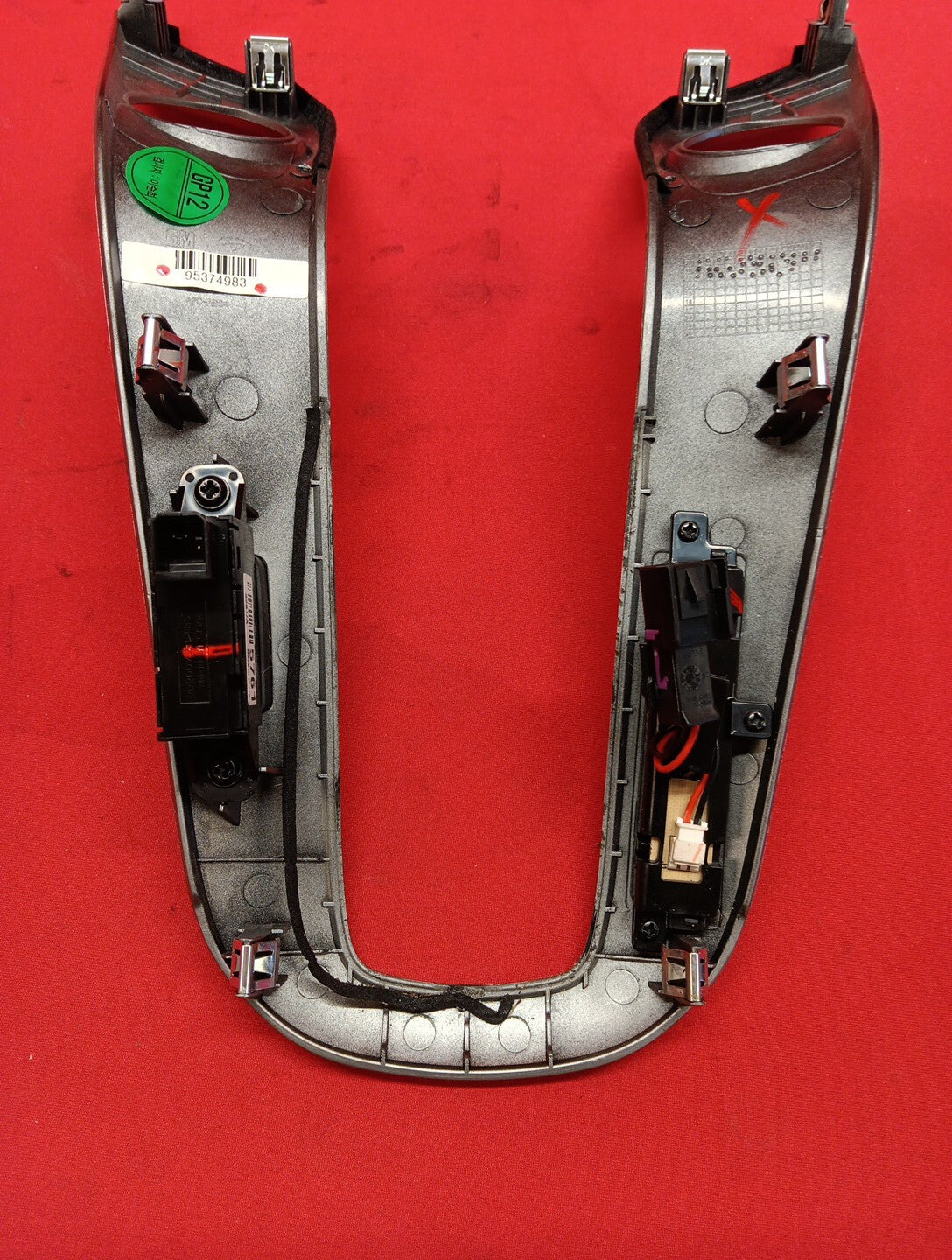 2011-2016 Chevrolet Cruze Shifter Trim Bezel Polar Silver 95374983