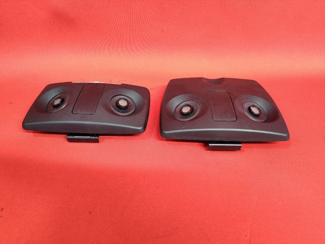 2011-2014 Chrysler 200 Dodge Avenger Roof Dome Reading Lamp Light SET Black