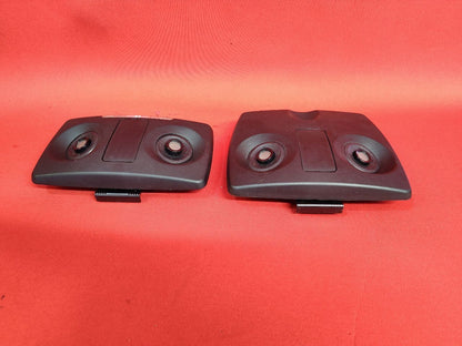 2011-2014 Chrysler 200 Dodge Avenger Roof Dome Reading Lamp Light SET Black