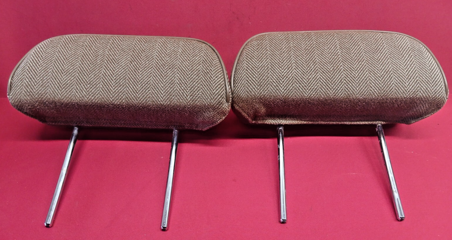 1987 1988 1989 - Toyota Celica 2 Door - Front Seat Headrests - Brown - OEM