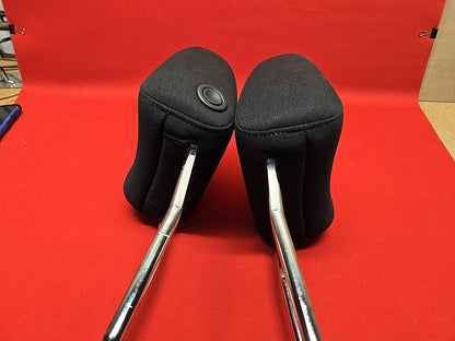 18-20 Buick Regal Sportback TourX FRONT Left Right Seat Headrest SET Black Cloth