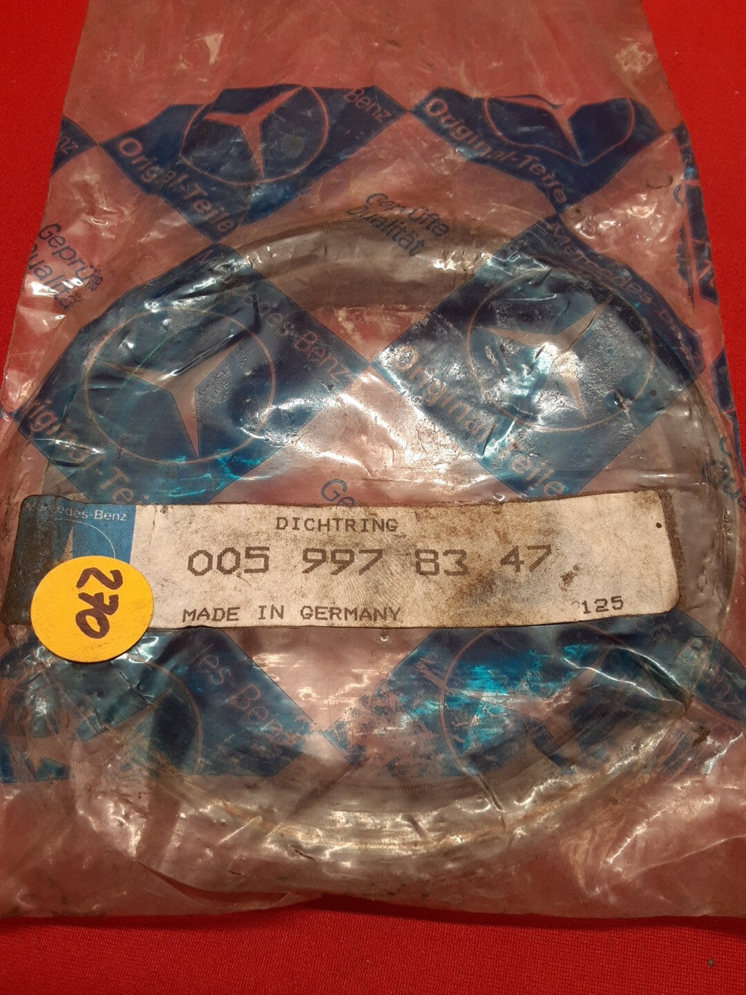 BRAND NEW OEM Mercedes-Benz Crankshaft Oil Seal 0059978347
