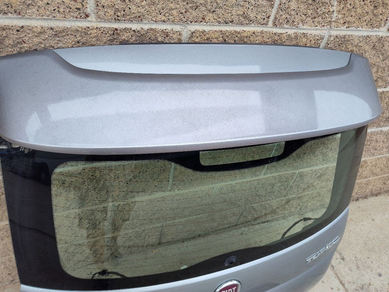 2018 2019 Fiat 500 Liftgate Tailgate Hatch w/ SPORT Spoiler PSC Pompei Silver