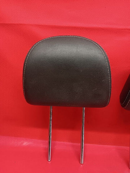 13-15 Subaru Crosstrek 12-15 Impreza FRONT Seat Headrest SET Black Leather