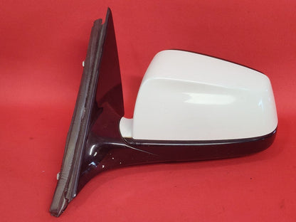 2011-2013 BMW 528i 535i 550i Left Driver Door Wing Mirror 300 Alpine White