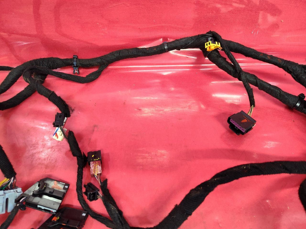 2012 Fiat 500 1.4L Engine Instrument Panel Dash Wiring Harness 68085518AC
