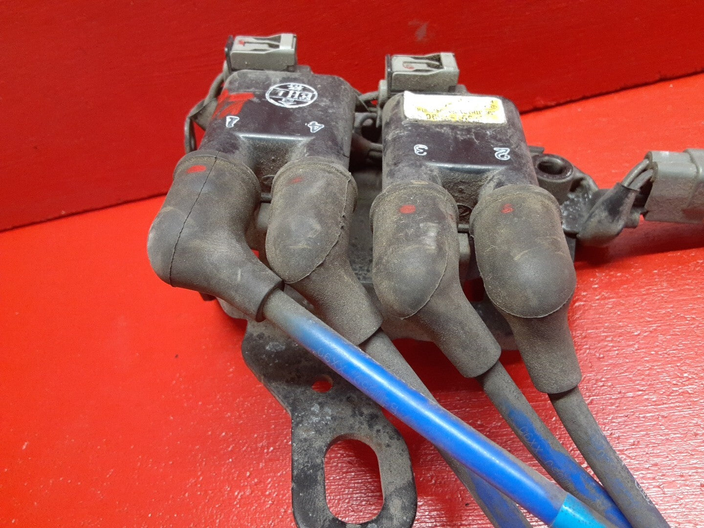 2007 - 2011 Kia Soul / Spectra Sportage Ignition Coil w/ Spark Wires 27301-23900