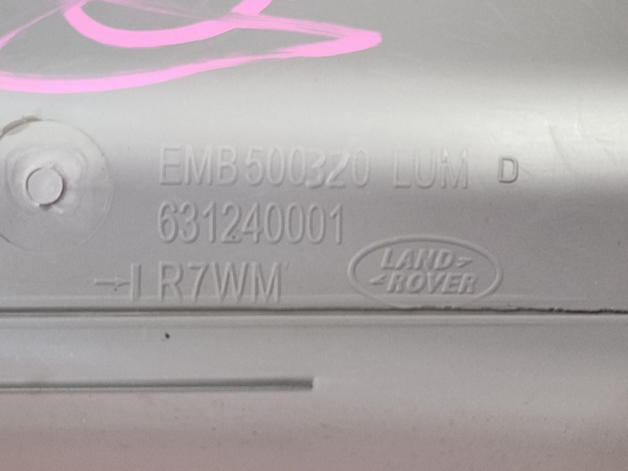 2010-2016 Land Rover LR4 Front A-Pillar Cover Left Right Trim Set - Mist Grey