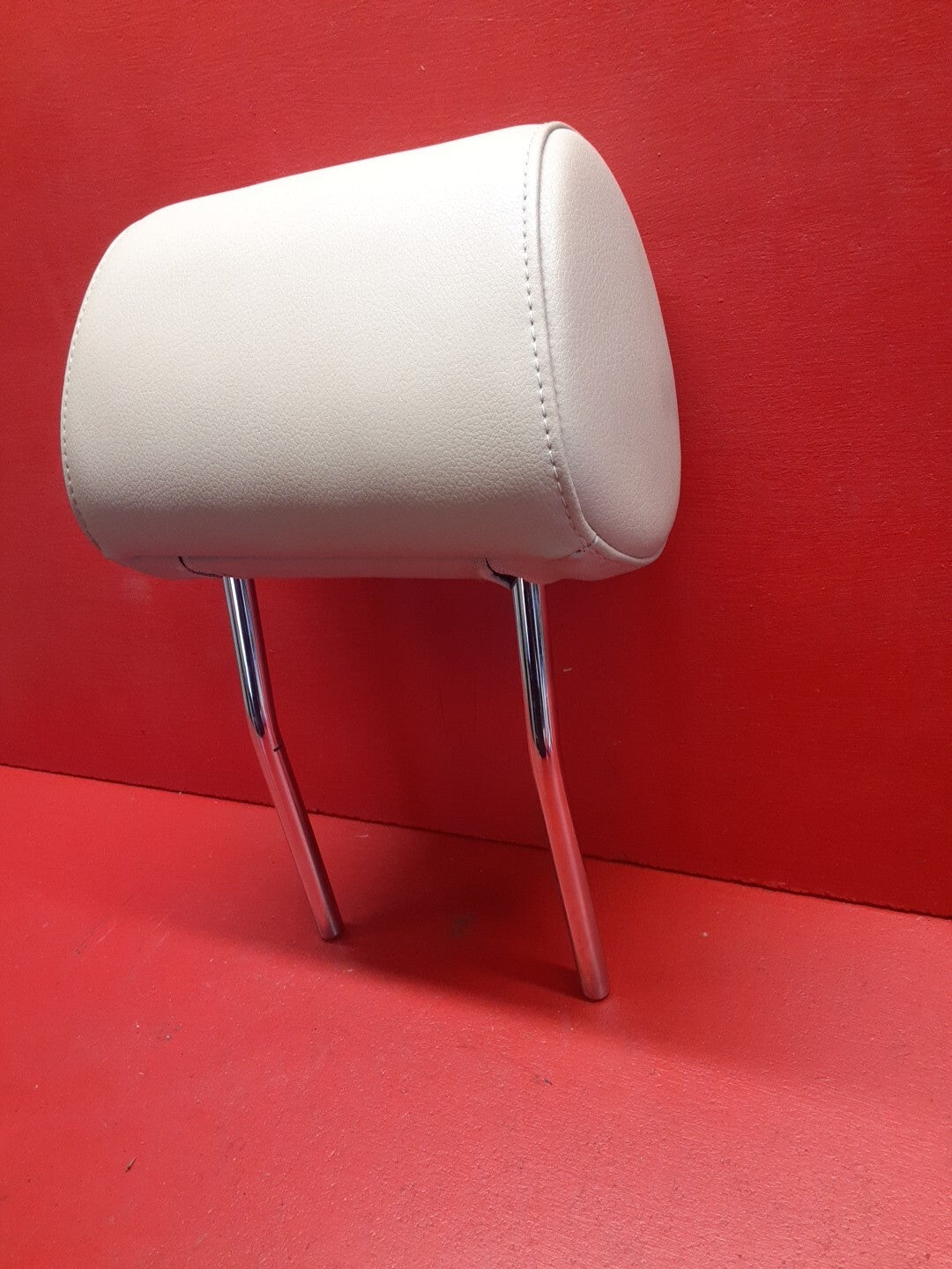 2005-2008 Audi A4 Quattro S4 RS4 Headrest Front Right Passenger Beige Leather