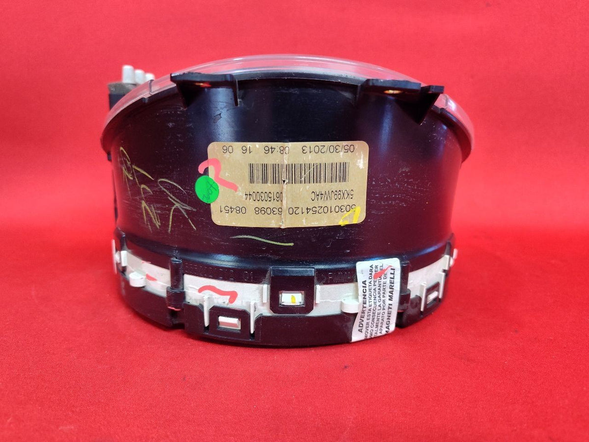 2013 Fiat 500 1.4L Speedometer Instrument Cluster MANUAL TRANSMISSION / MPH