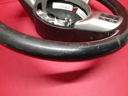 2011 - 2013 Jeep Grand Cherokee Black Leather Steering Wheel w/ Cruise