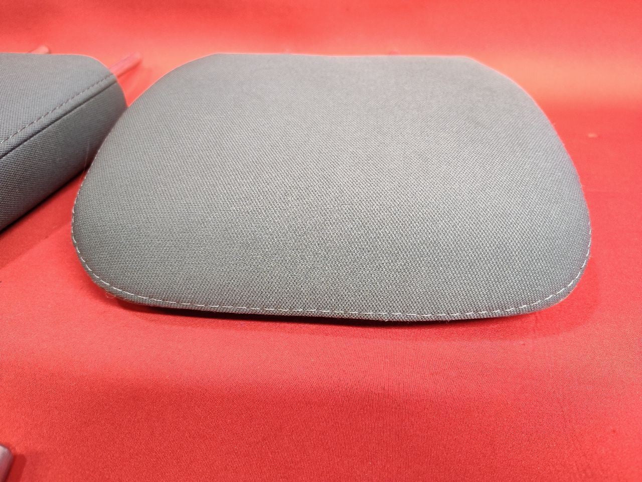 2013-2020 Dodge Ram 1500 2500 3500 REAR Seat Headrest Set Grey Cloth