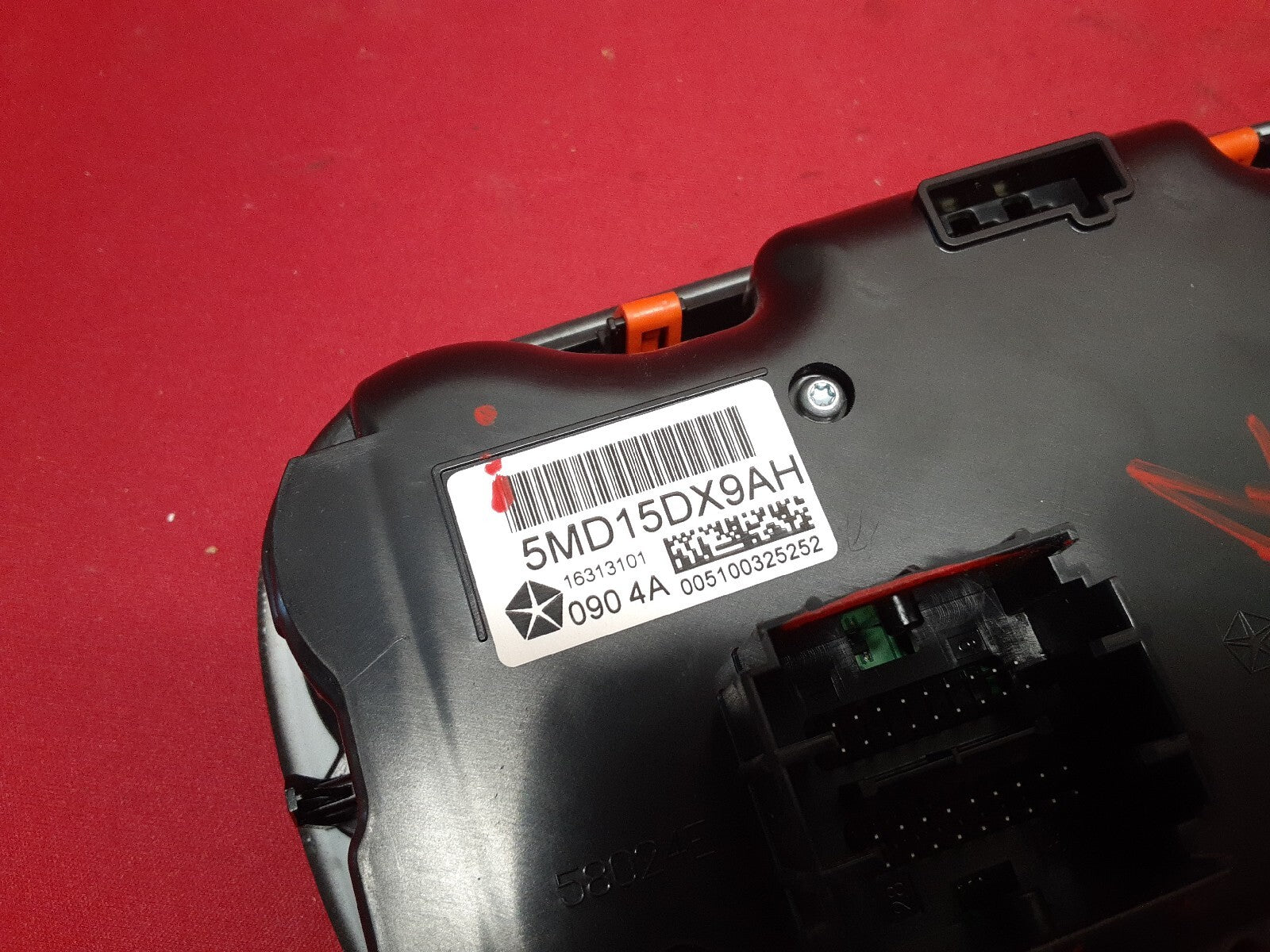 2014 - 2016 Dodge Dart Dash Climate HVAC Traction Hazard Control Unit 5MD15DX9AH
