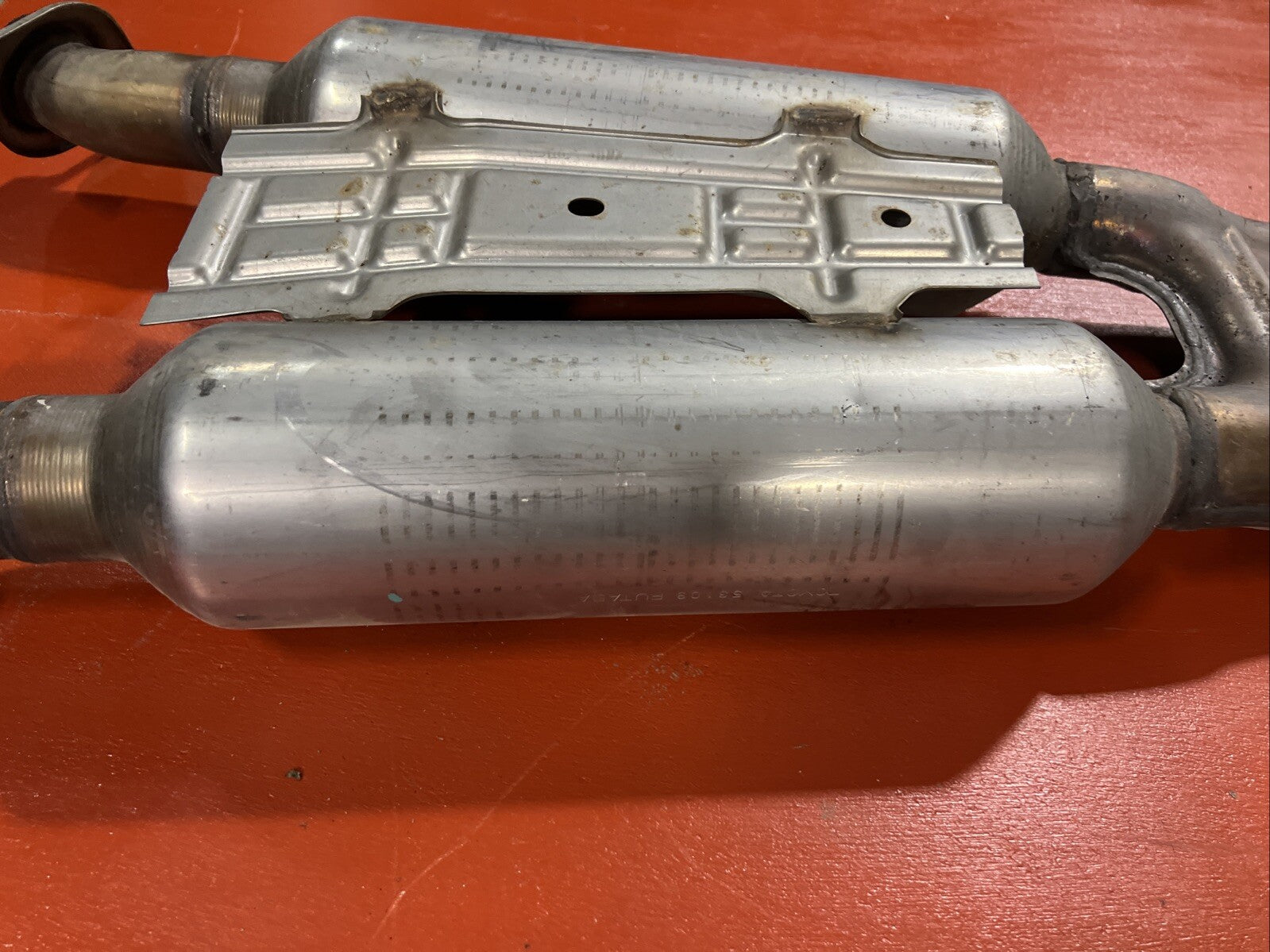 2014 2015 Lexus IS250 Exhaust Muffler Resonator Crossover X Pipe - 2WD ONLY